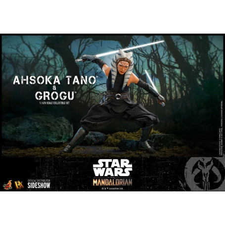 Hot Toys Star Wars - Ahsoka Tano & Grogu- The mandalorian 1/6