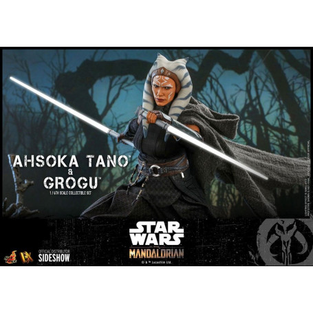 Hot Toys Star Wars - Ahsoka Tano & Grogu- The mandalorian 1/6
