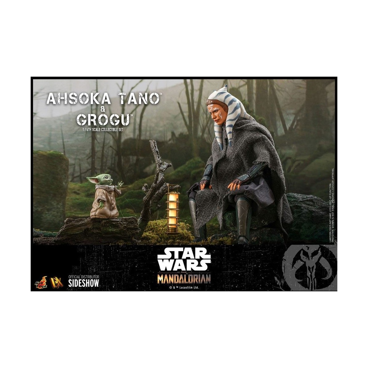 Hot Toys Star Wars - Ahsoka Tano & Grogu- The mandalorian 1/6