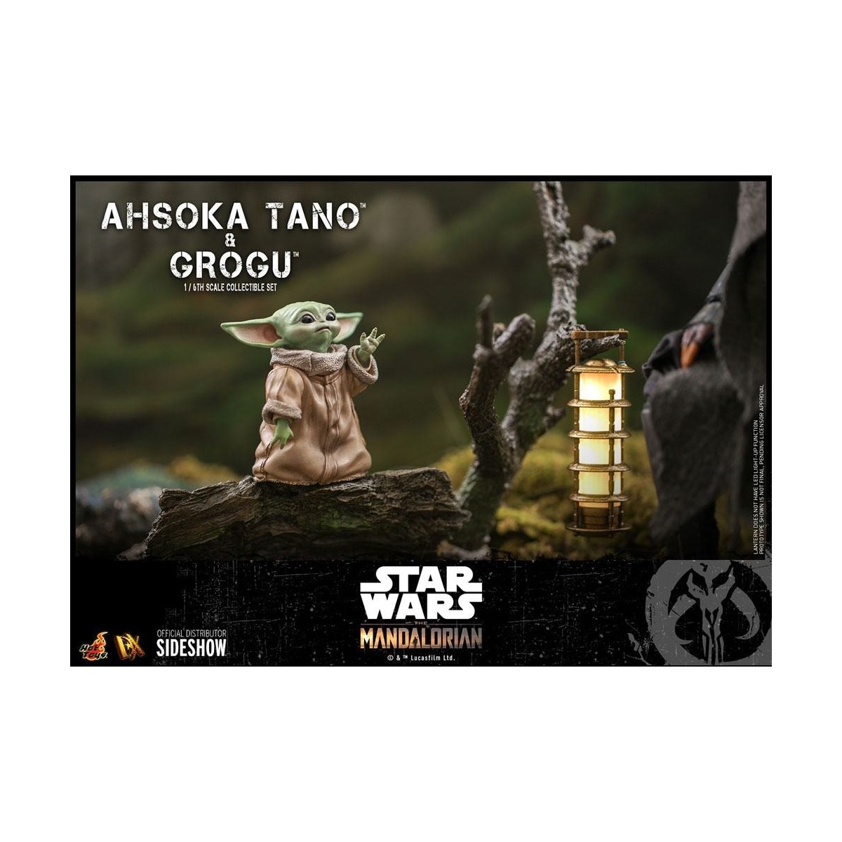 Hot Toys Star Wars - Ahsoka Tano & Grogu- The mandalorian 1/6