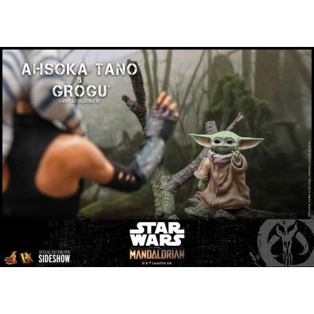 Hot Toys Star Wars - Ahsoka Tano & Grogu- The mandalorian 1/6