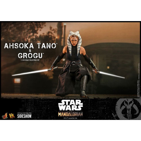 Hot Toys Star Wars - Ahsoka Tano & Grogu- The mandalorian 1/6