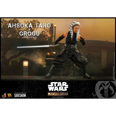 Hot Toys Star Wars - Ahsoka Tano & Grogu- The mandalorian 1/6