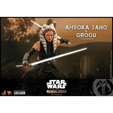 Hot Toys Star Wars - Ahsoka Tano & Grogu- The mandalorian 1/6