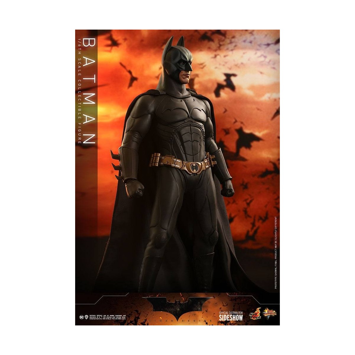 Hot Toys Batman Begins - Batman Exclusive Movie Masterpiece 1/6