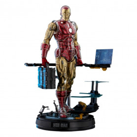 Hot toys - Iron Man Deluxe Version - Marvel The Origins Collection Comic Masterpiece figure 1/6