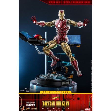 Hot toys - Iron Man Deluxe Version - Marvel The Origins Collection Comic Masterpiece figure 1/6