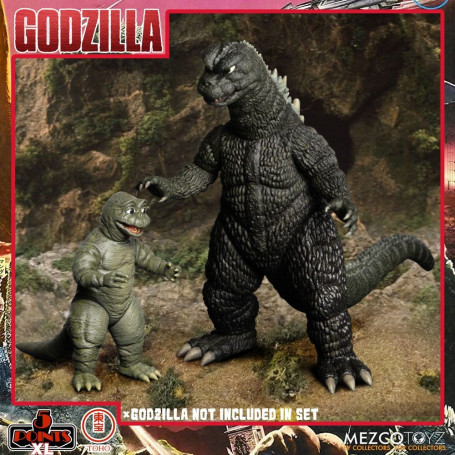 Mezco 5 Points XL Deluxe Box Set Round 2 - Godzilla: Invaders Attack