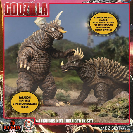 Mezco 5 Points XL Deluxe Box Set Round 2 - Godzilla: Invaders Attack