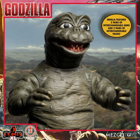 Mezco 5 Points XL Deluxe Box Set Round 2 - Godzilla: Invaders Attack