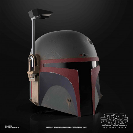 Hasbro - Boba Fett Helmet - Star Wars The Mandalorian - Black Series Helmet 1:1 Replica Premium