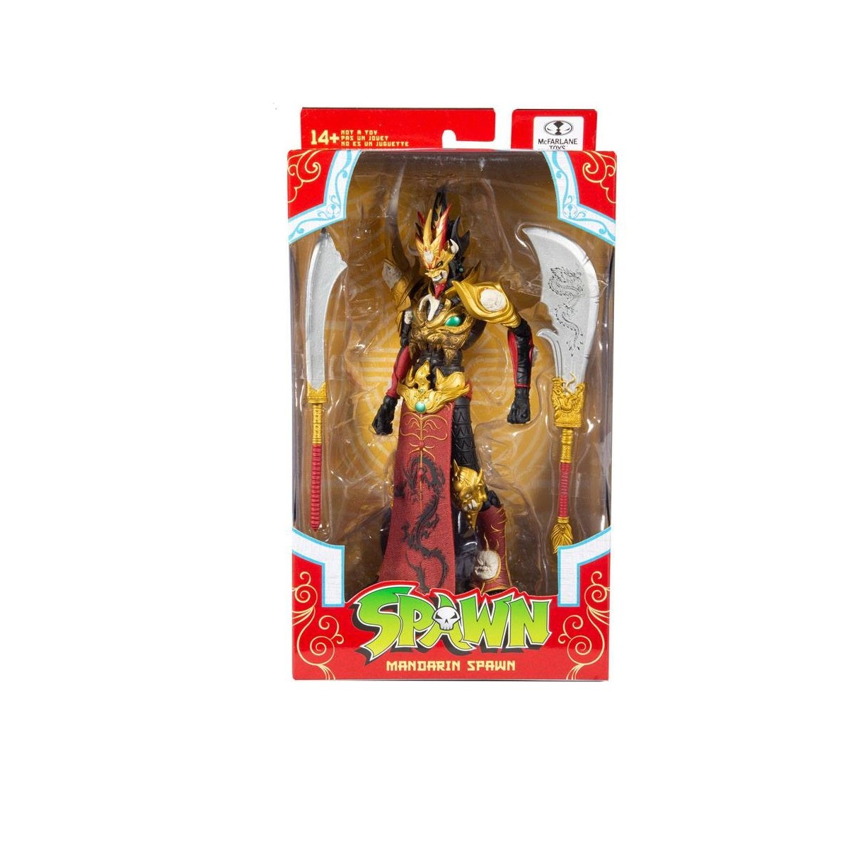 McFarlane Spawn - Mandarin Spawn Red variant Gold Label Series 1/12