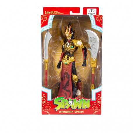 McFarlane Spawn - Mandarin Spawn Red variant Gold Label Series 1/12