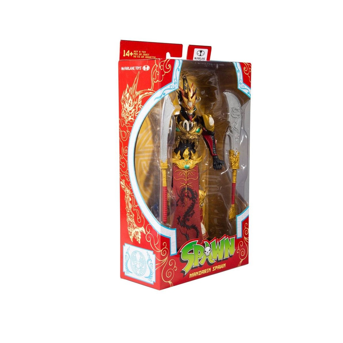 McFarlane Spawn - Mandarin Spawn Red variant Gold Label Series 1/12