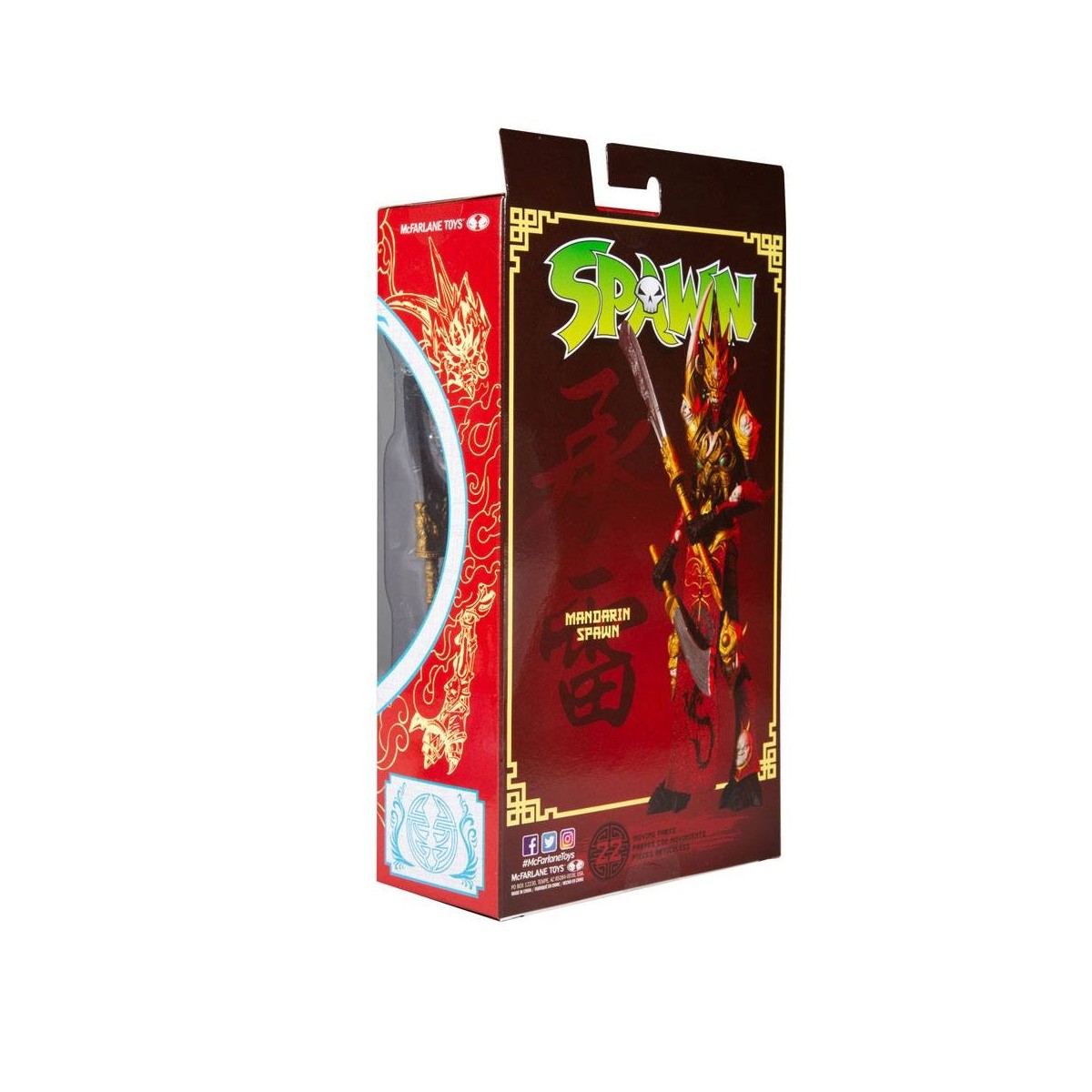 McFarlane Spawn - Mandarin Spawn Red variant Gold Label Series 1/12
