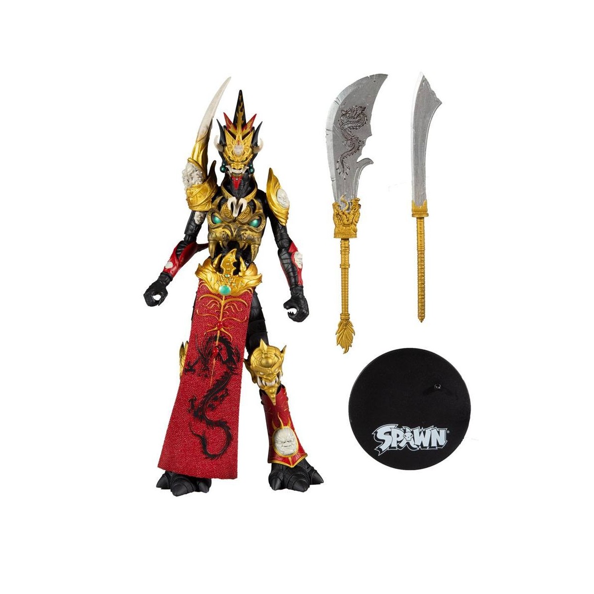 McFarlane Spawn - Mandarin Spawn Red variant Gold Label Series 1/12