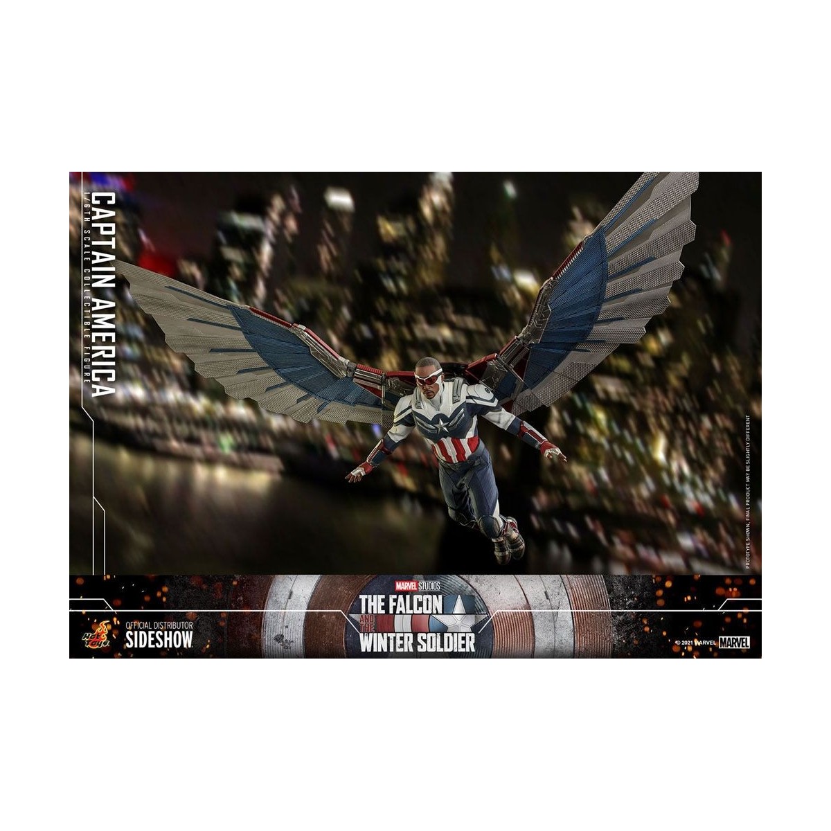 Hot Toys Marvel - Captain America 1/6 - The Falcon and The Winter Soldier