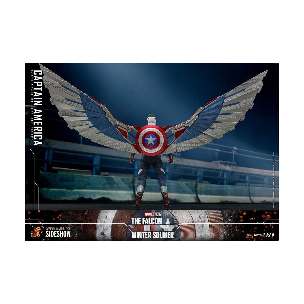 Hot Toys Marvel - Captain America 1/6 - The Falcon and The Winter Soldier