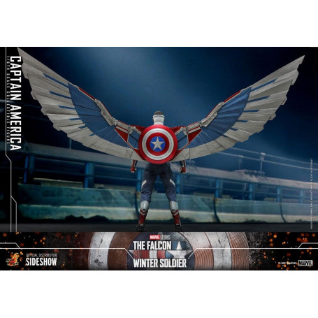 Hot Toys Marvel - Captain America 1/6 - The Falcon and The Winter Soldier