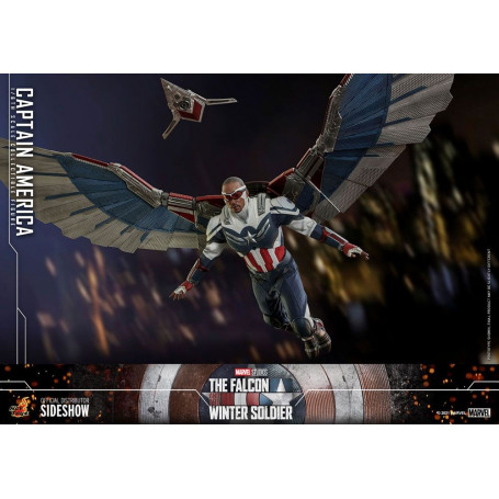 Hot Toys Marvel - Captain America 1/6 - The Falcon and The Winter Soldier