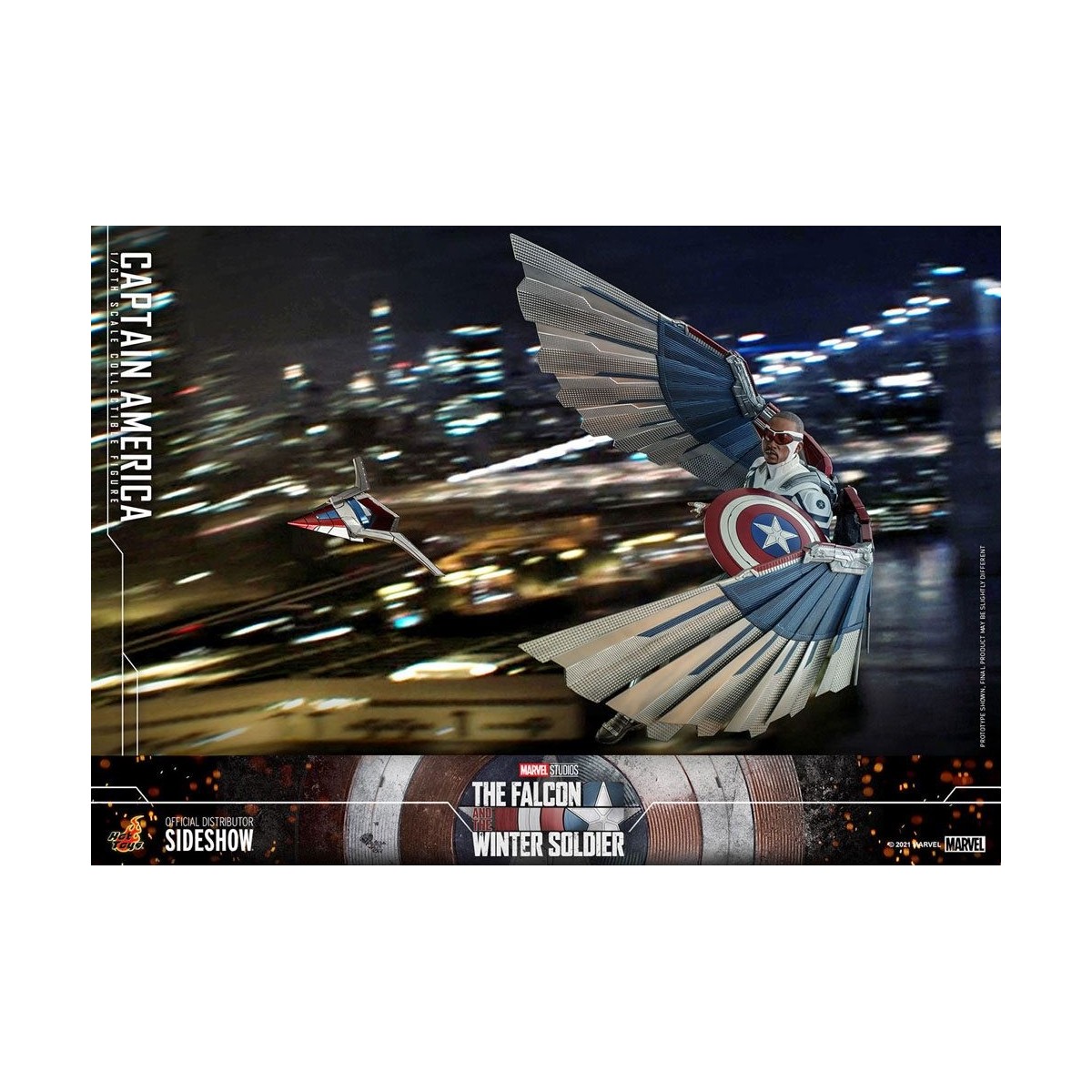 Hot Toys Marvel - Captain America 1/6 - The Falcon and The Winter Soldier