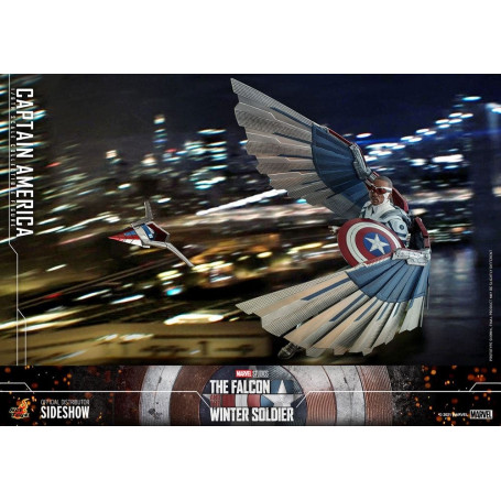 Hot Toys Marvel - Captain America 1/6 - The Falcon and The Winter Soldier