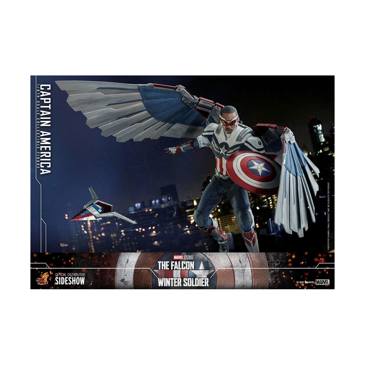 Hot Toys Marvel - Captain America 1/6 - The Falcon and The Winter Soldier
