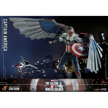 Hot Toys Marvel - Captain America 1/6 - The Falcon and The Winter Soldier