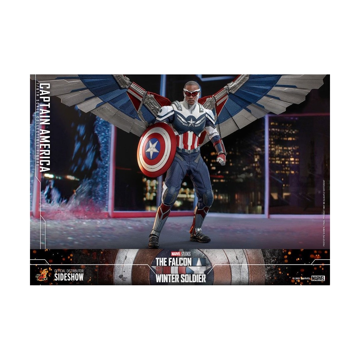 Hot Toys Marvel - Captain America 1/6 - The Falcon and The Winter Soldier