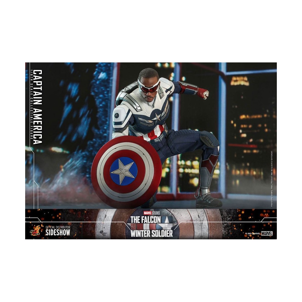 Hot Toys Marvel - Captain America 1/6 - The Falcon and The Winter Soldier