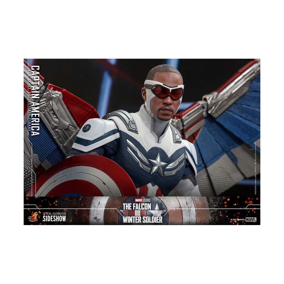 Hot Toys Marvel - Captain America 1/6 - The Falcon and The Winter Soldier