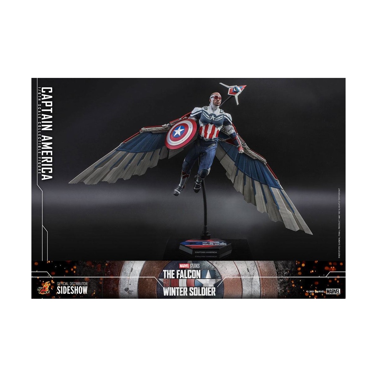 Hot Toys Marvel - Captain America 1/6 - The Falcon and The Winter Soldier