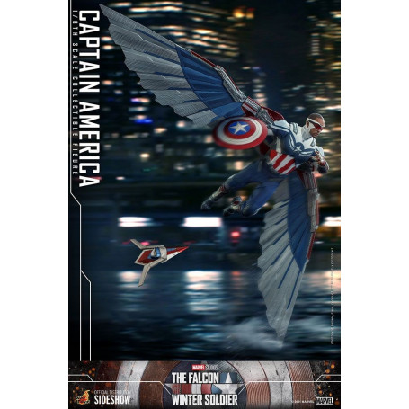Hot Toys Marvel - Captain America 1/6 - The Falcon and The Winter Soldier