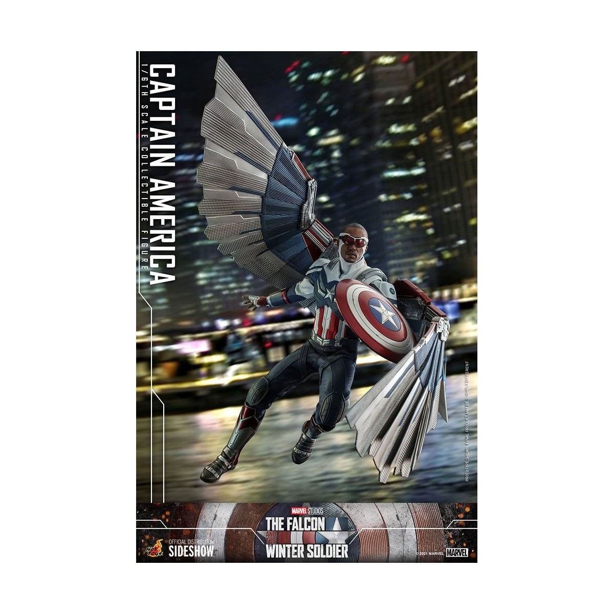 Hot Toys Marvel - Captain America 1/6 - The Falcon and The Winter Soldier