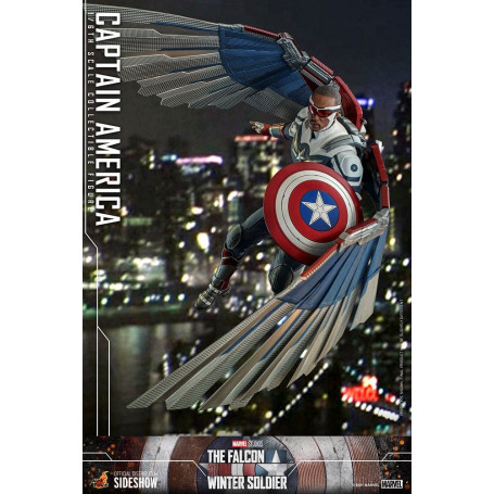 Hot Toys Marvel - Captain America 1/6 - The Falcon and The Winter Soldier