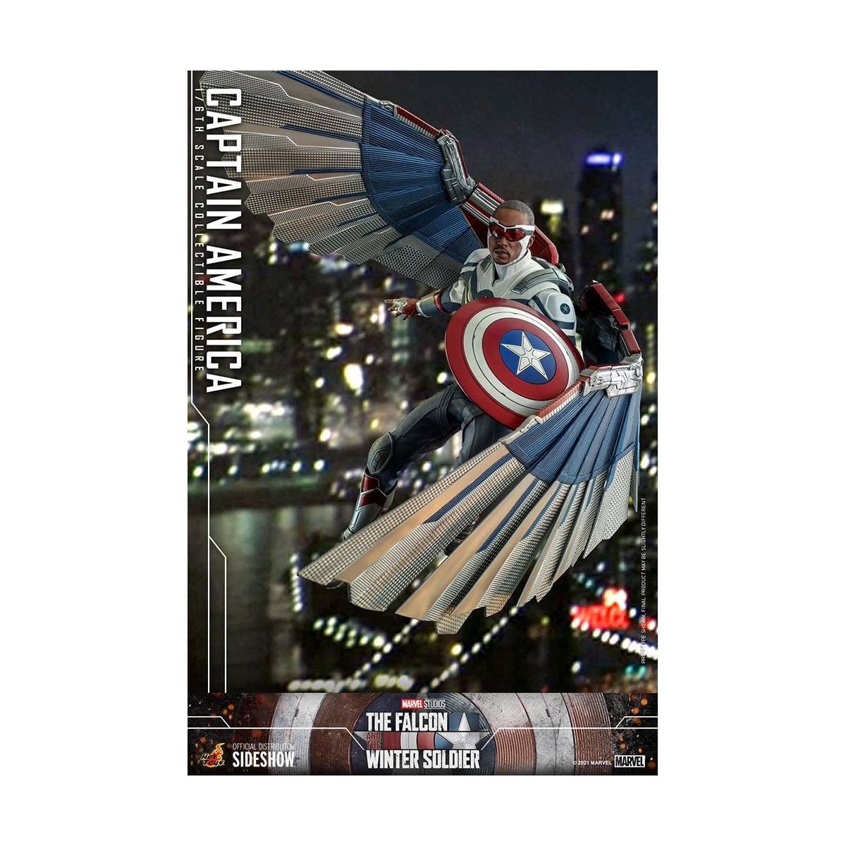 Hot Toys Marvel - Captain America 1/6 - The Falcon and The Winter Soldier
