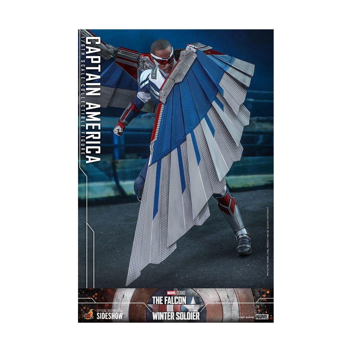 Hot Toys Marvel - Captain America 1/6 - The Falcon and The Winter Soldier
