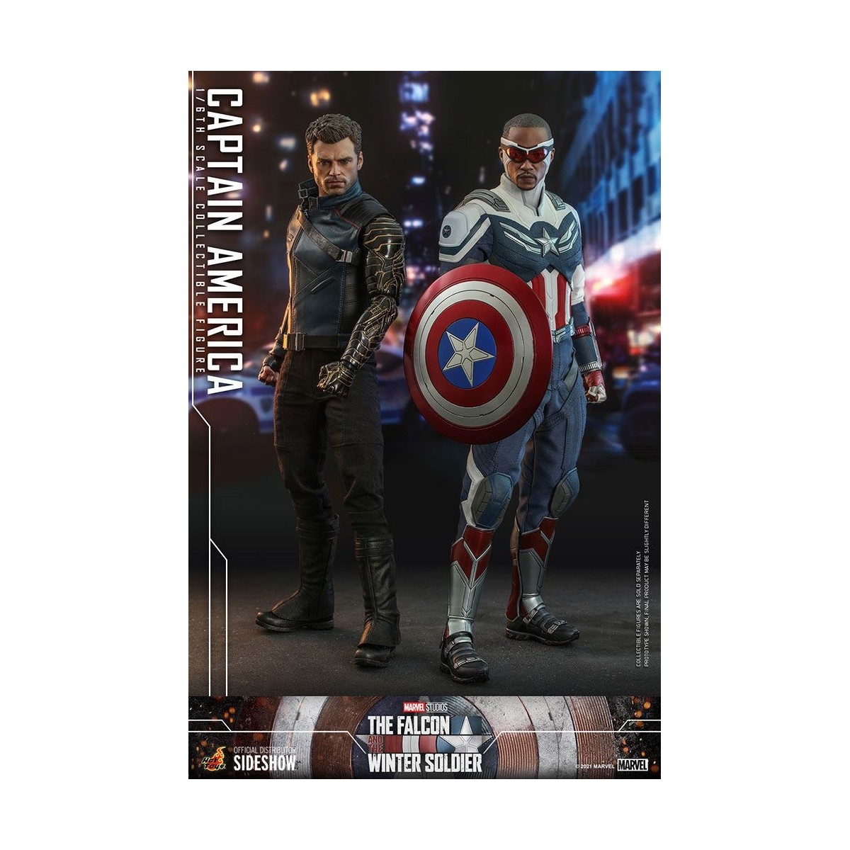 Hot Toys Marvel - Captain America 1/6 - The Falcon and The Winter Soldier