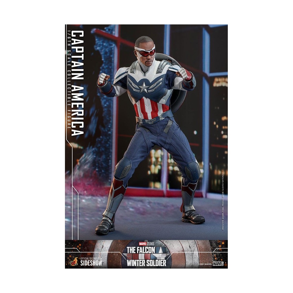 Hot Toys Marvel - Captain America 1/6 - The Falcon and The Winter Soldier