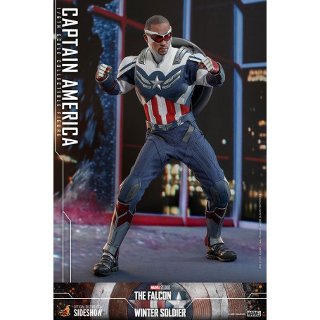 Hot Toys Marvel - Captain America 1/6 - The Falcon and The Winter Soldier