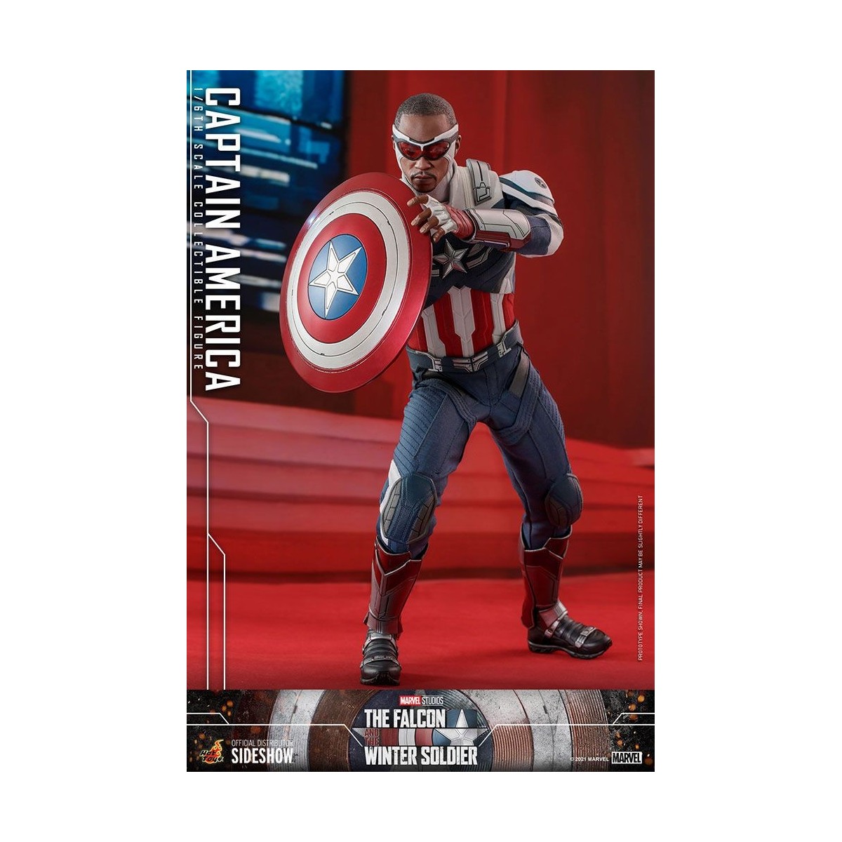 Hot Toys Marvel - Captain America 1/6 - The Falcon and The Winter Soldier