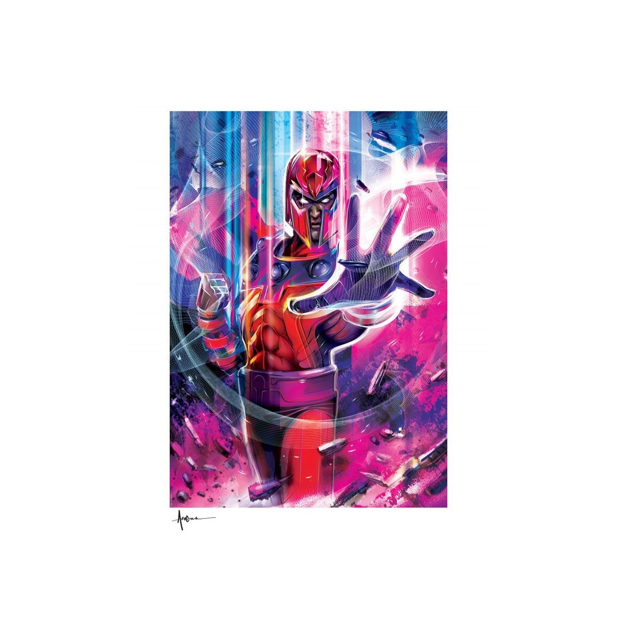 Marvel print - Art Print Magneto - 46 x 61 cm - unframed
