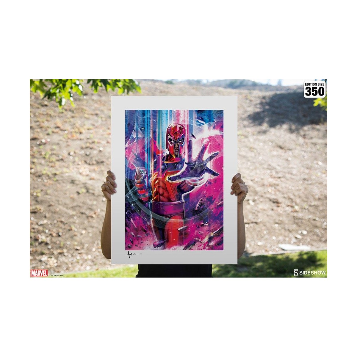 Marvel print - Art Print Magneto - 46 x 61 cm - unframed