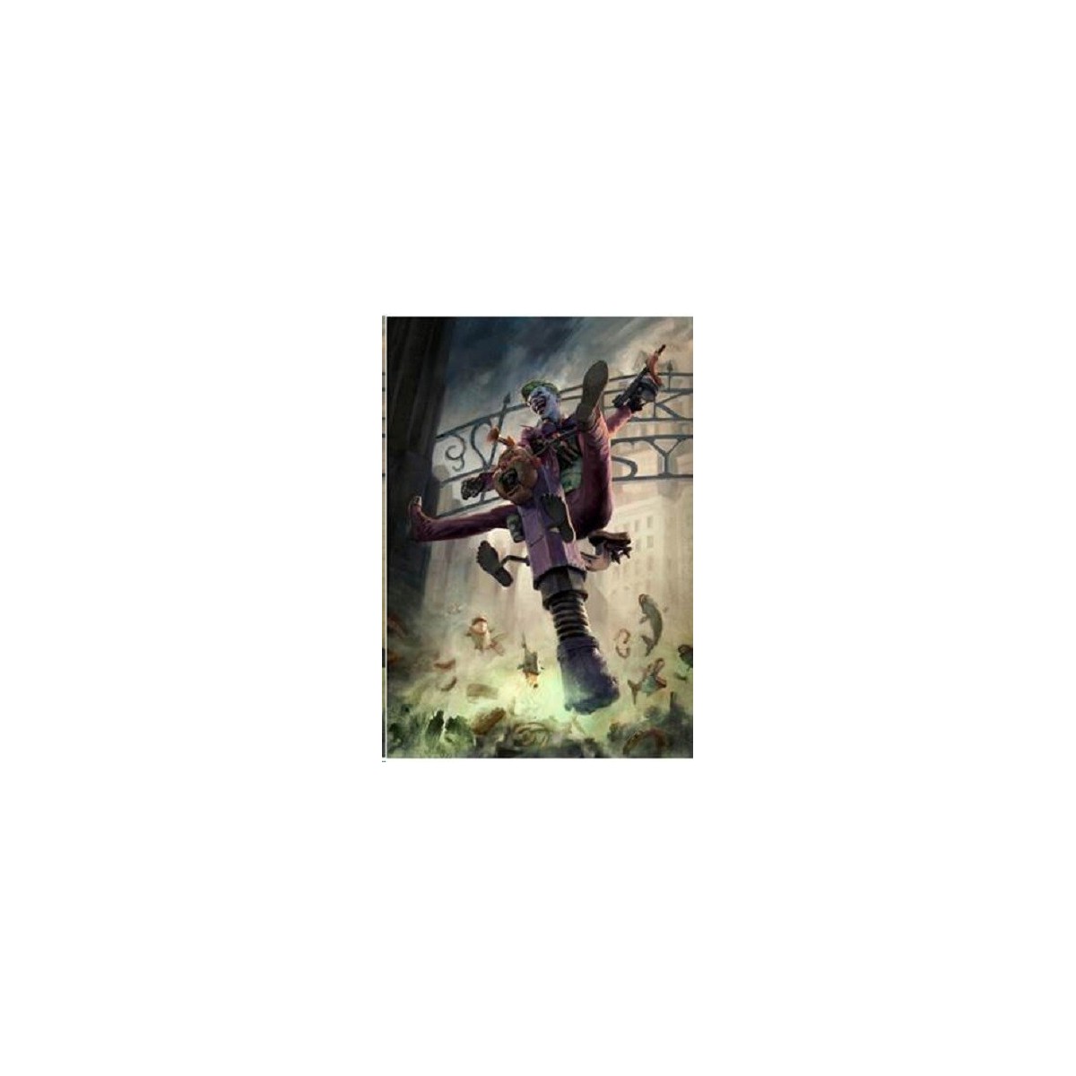 DC Comics print - Art Print The Joker Arkham Asylum - 46 x 61 cm - unframed