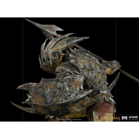 IRON STUDIOS - Armored Orc BDS Art Scale 1/10 - Lord of the Rings