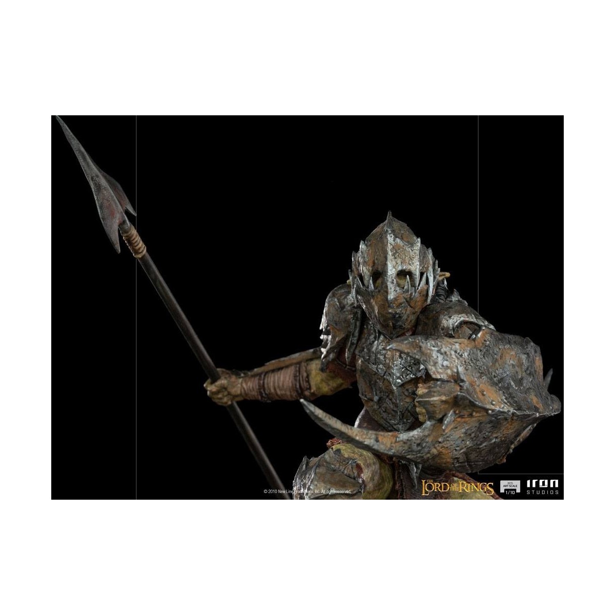 IRON STUDIOS - Armored Orc BDS Art Scale 1/10 - Lord of the Rings