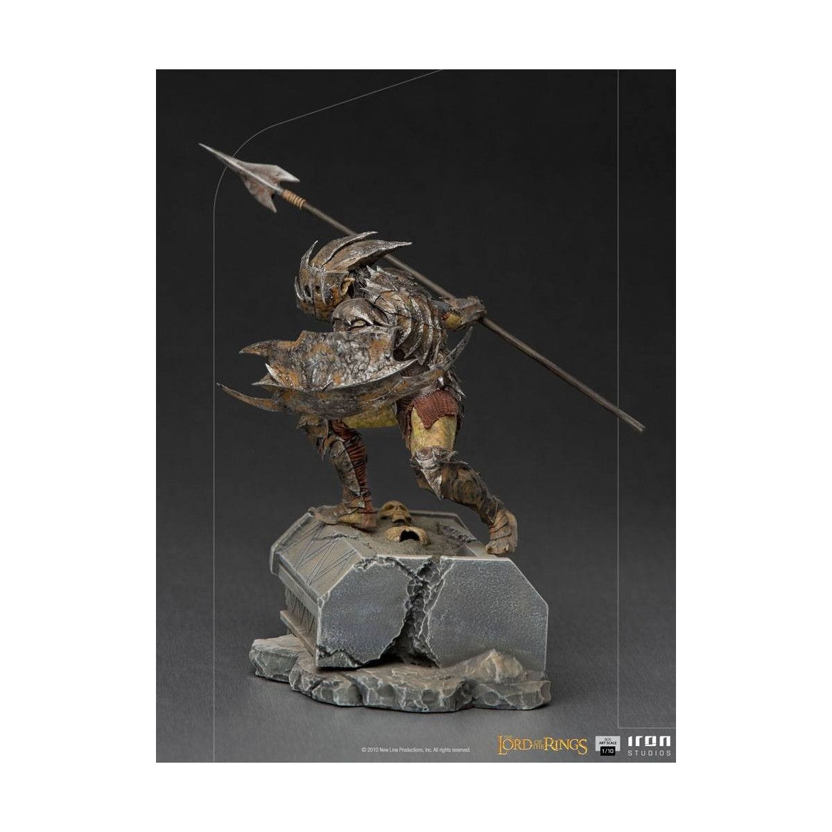 IRON STUDIOS - Armored Orc BDS Art Scale 1/10 - Lord of the Rings