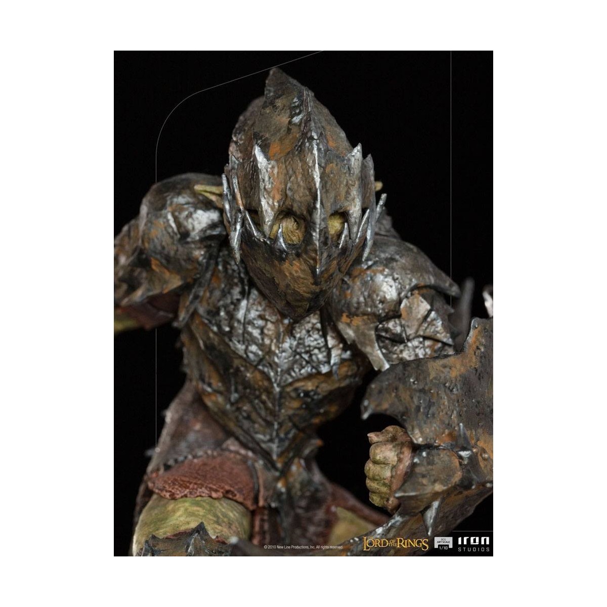IRON STUDIOS - Armored Orc BDS Art Scale 1/10 - Lord of the Rings