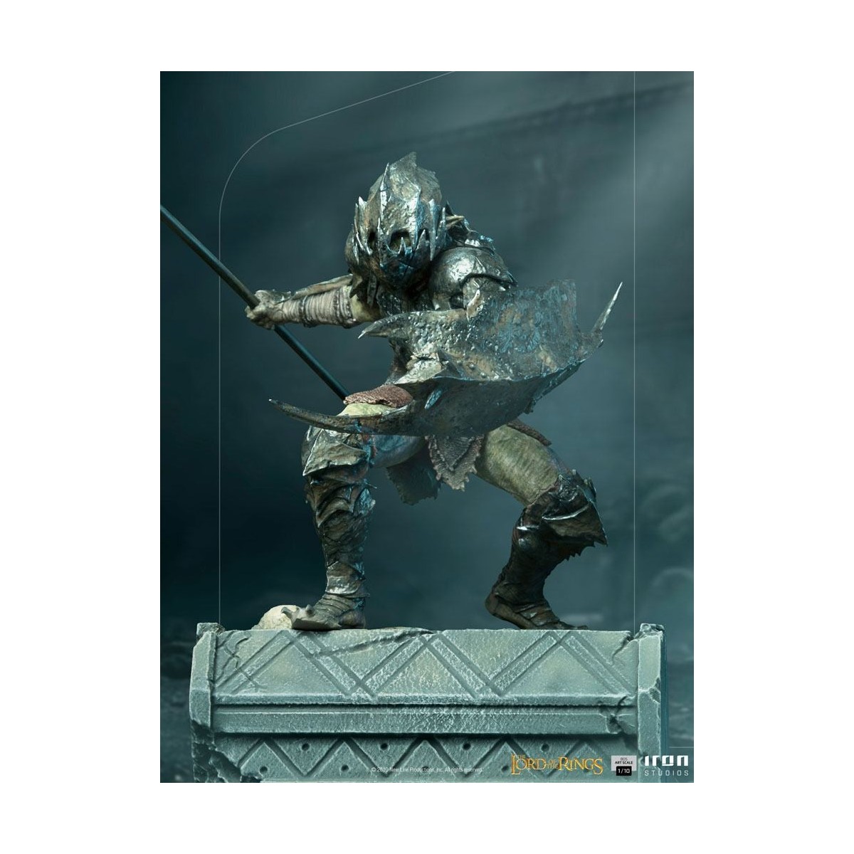 IRON STUDIOS - Armored Orc BDS Art Scale 1/10 - Lord of the Rings
