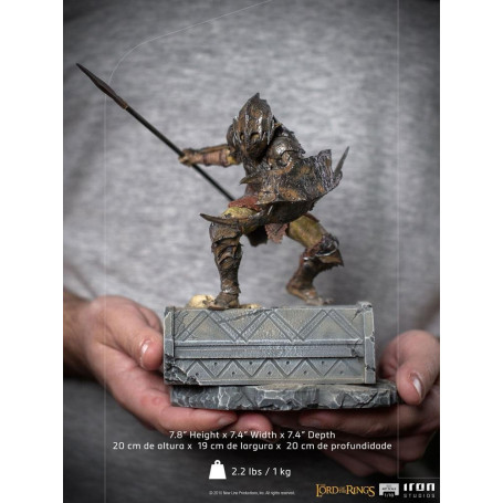 IRON STUDIOS - Armored Orc BDS Art Scale 1/10 - Lord of the Rings